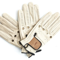 PRO CREAM / TAN LEATHER GOLF GLOVE