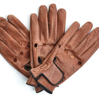 PRO HERITAGE BROWN LEATHER GOLF GLOVE (L/H)
