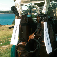 CLASSIC GOLF TOWEL - WHITE