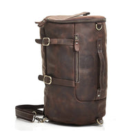 HERITAGE BROWN LEATHER RUCKSACK