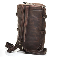 HERITAGE BROWN LEATHER RUCKSACK