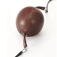 PRO HERITAGE BROWN LEATHER BOXING SPEED BALL, DOUBLE END