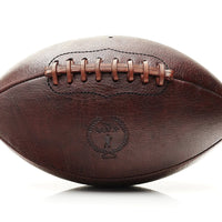 RETRO HERITAGE BROWN LEATHER FOOTBALL