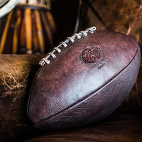 RETRO HERITAGE BROWN LEATHER FOOTBALL